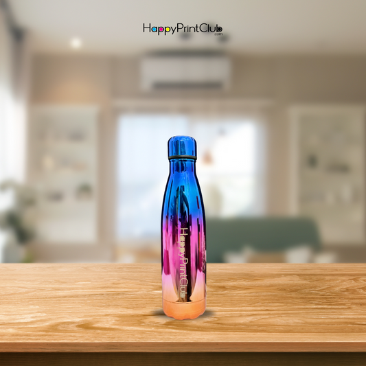 Personalised Rainbow Insulated Bottle