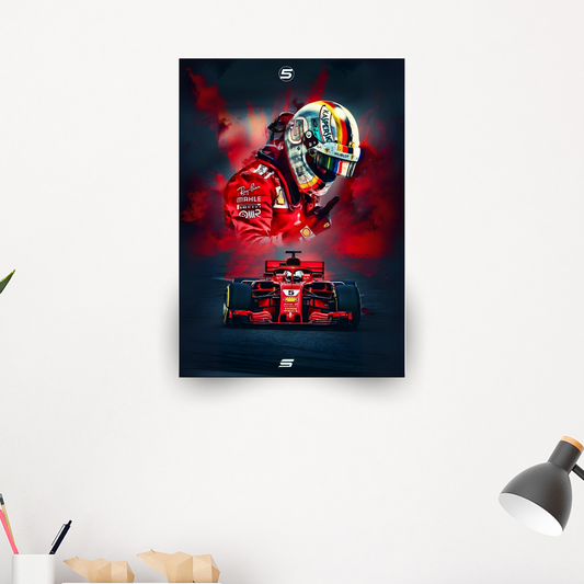 Formula One Metal Posters For Wall