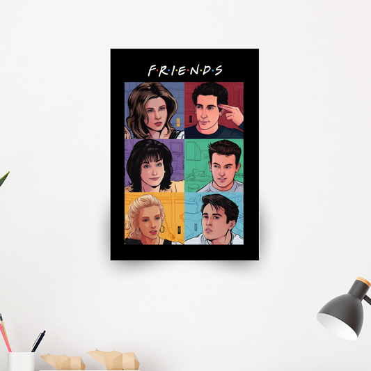 Friends Poster (Metal Poster)