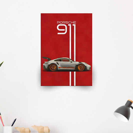 Porsche Metal Posters For Wall