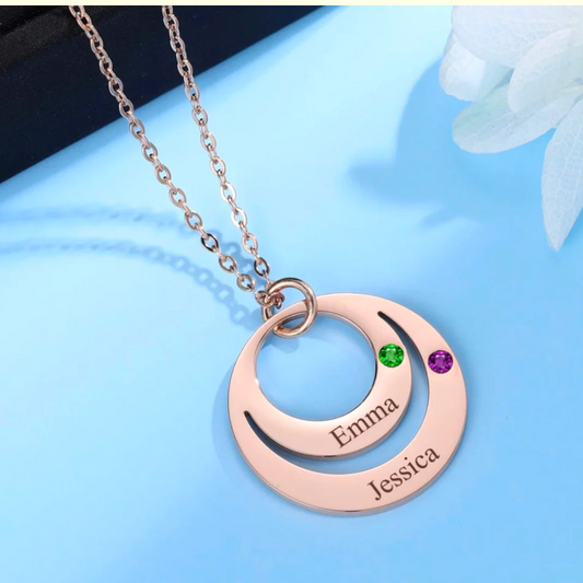 Personalized Birthstone Necklaces