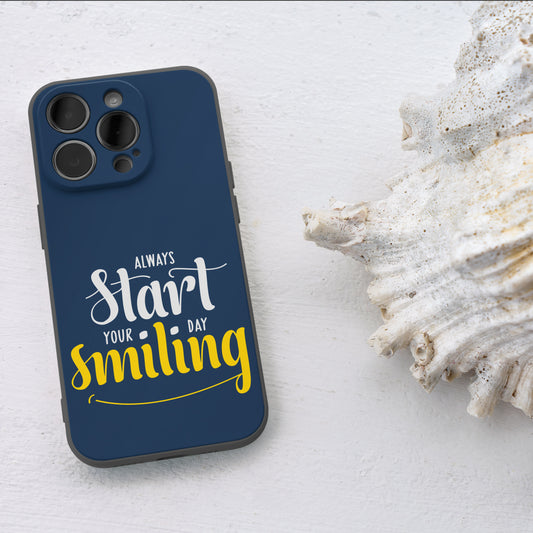 Start Smiling Customized Phone Cover for iPhone 15 Pro