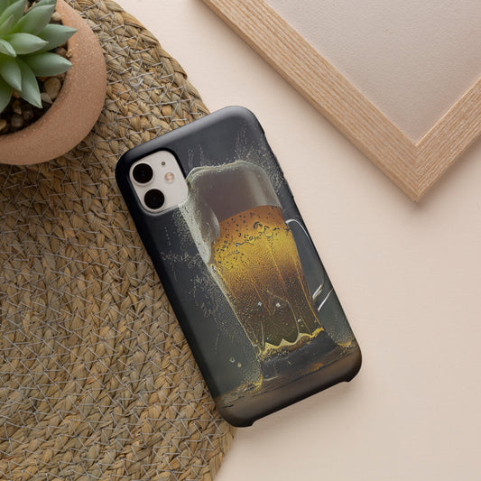 Beer Glass Cool iPhone 11 Customized Printed Phone Cover