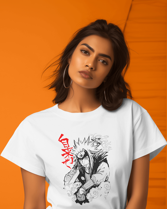 Jiraya Customised Printed Tshirt Naruto Series