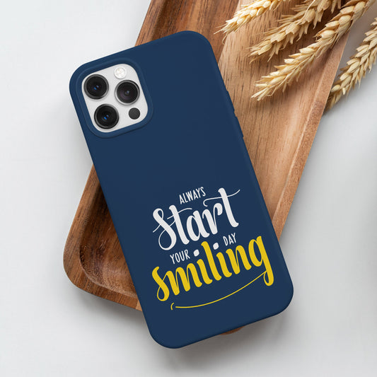 Start Smiling iPhone 11 Pro Max Customized Printed Phone Cover