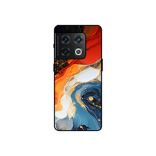 Acrylic Marble One Plus 10 Pro Phone Cover