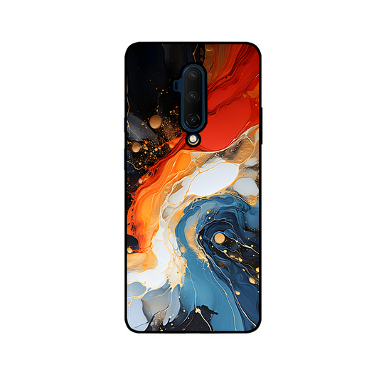 Acrylic Marble One Plus 7T Pro Phone Cover