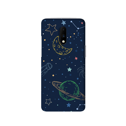 Moon and Star One Plus 7 Phone Cover