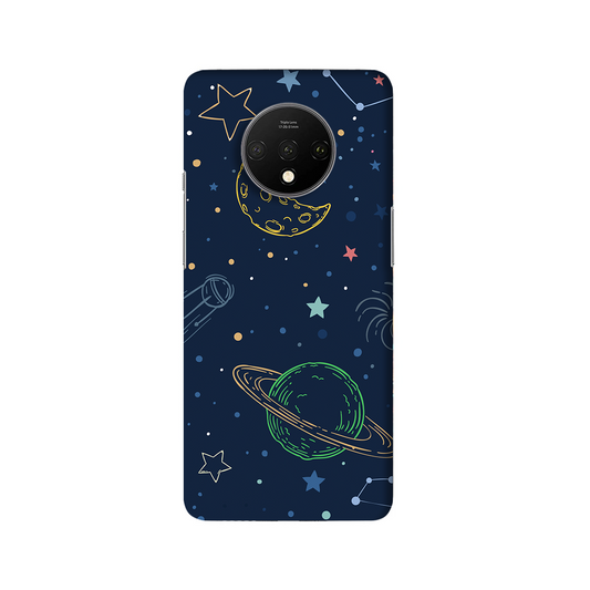 Moon and Star One Plus 7T Phone Cover