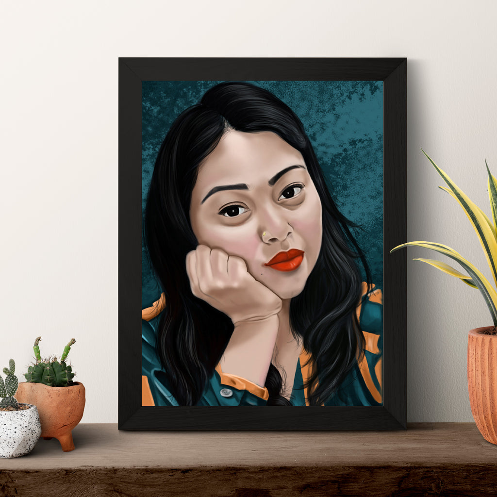 Digital Oil Photo Frame