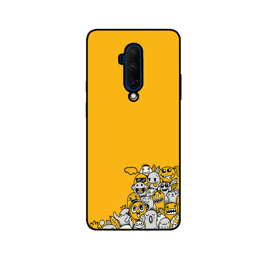 Crowd Cartoons One Plus 7T Pro Phone Cover