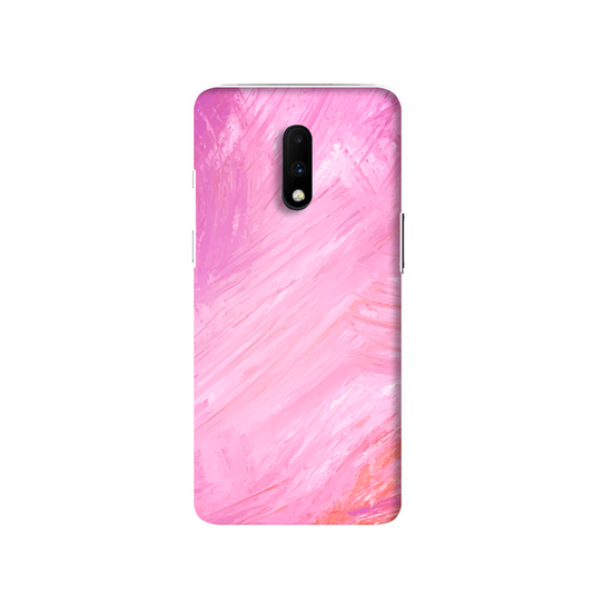 Magenta Pattern One Plus 7 Phone Cover