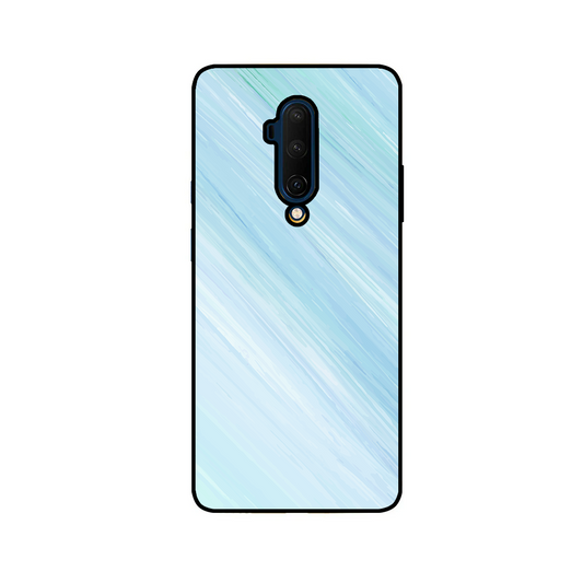 Light Blue Pattern One Plus 7T Pro Phone Cover