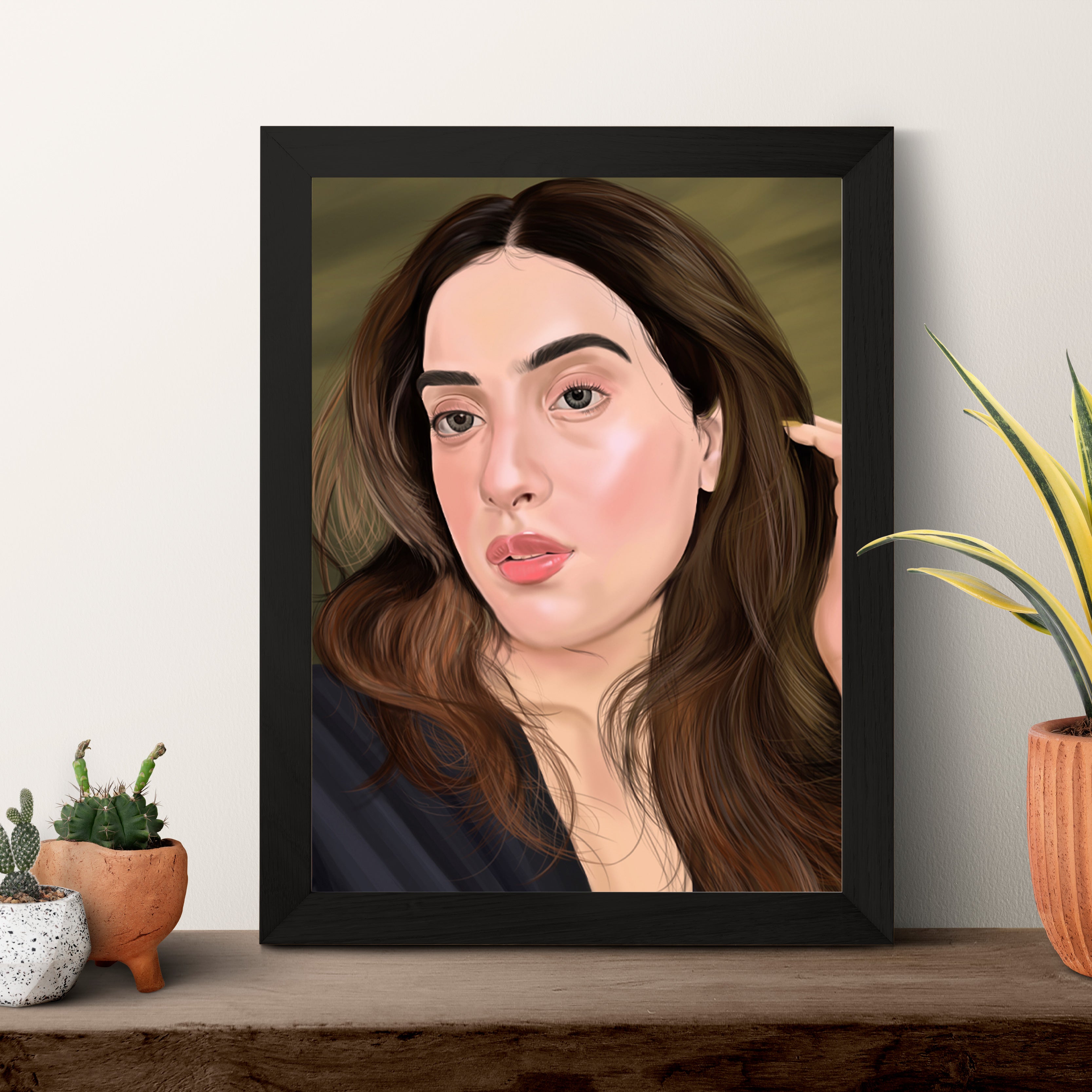 Digital Oil Photo Frame