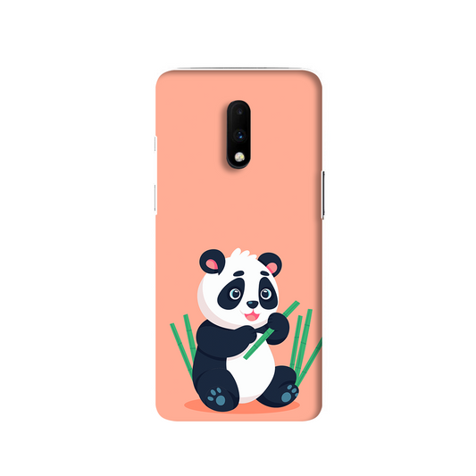 Cute Panda One Plus 7 Phone Cover