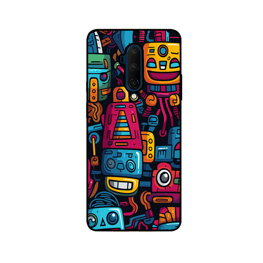 Graffiti Doodle One Plus 7T Pro Phone Cover