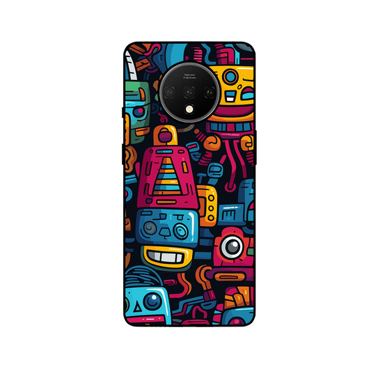 Graffiti Doodle One Plus 7T Phone Cover