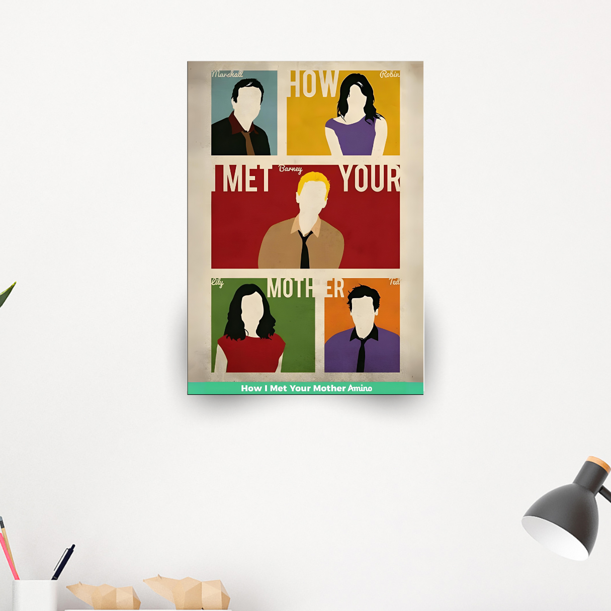 HIMYM Metal Posters For Wall – Happy Print Club