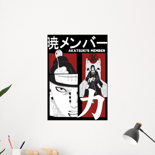 Anime Metal Poster for Wall (Naruto)