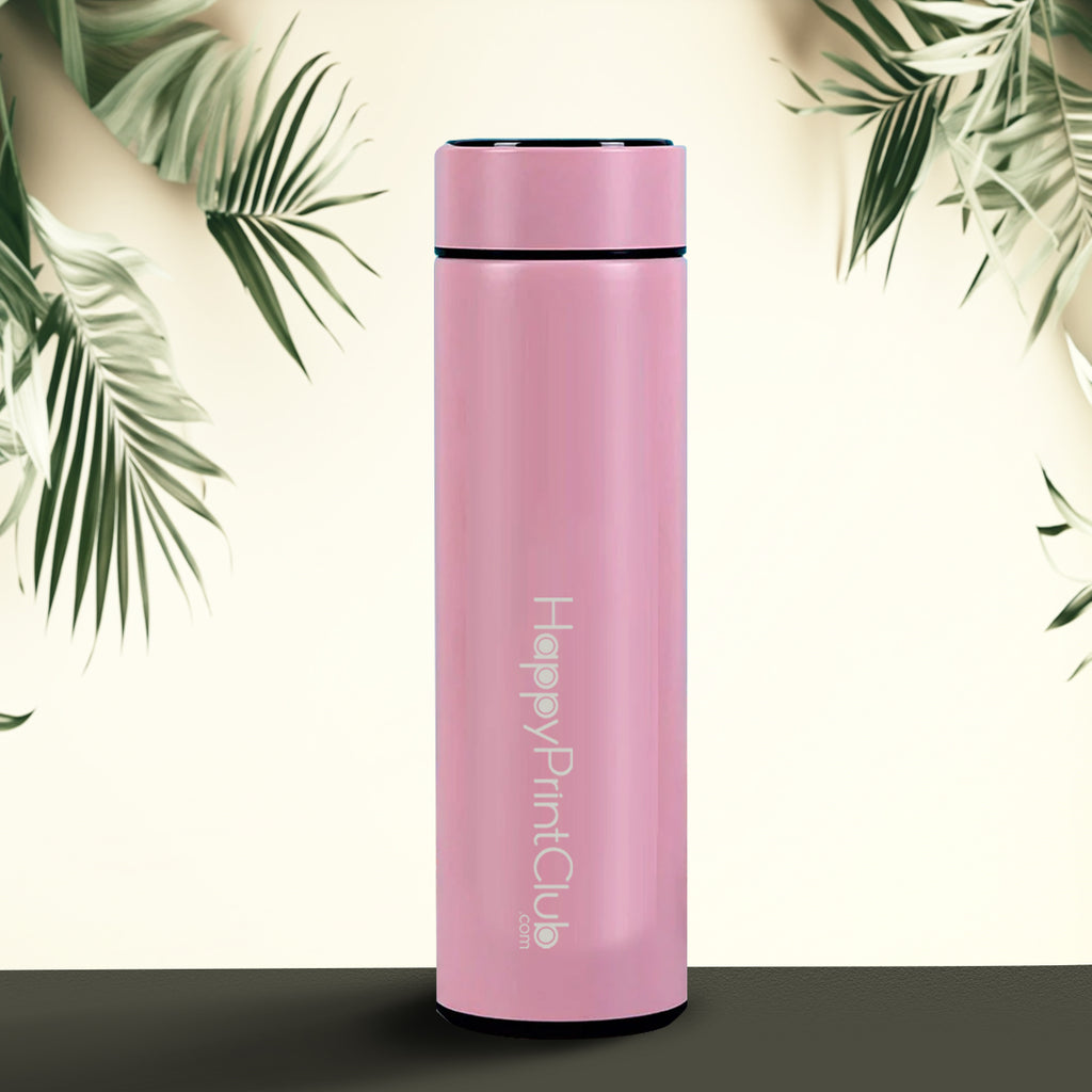 Personalised Temperature water Bottle With Smart Display