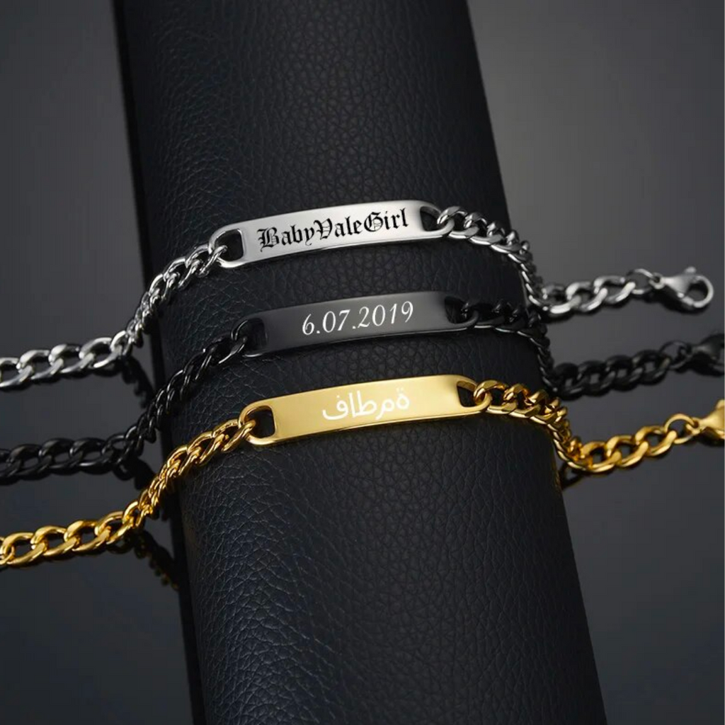 Personalised Chain Bracelet