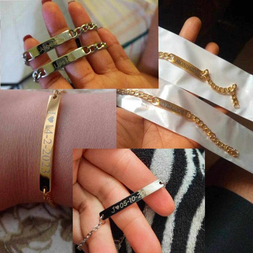 Personalised Chain Bracelet