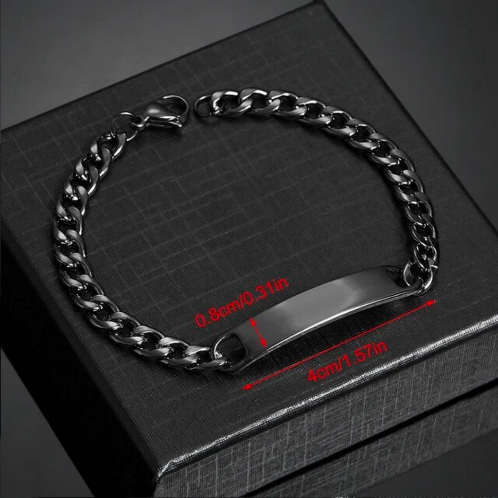 Personalised Chain Bracelet