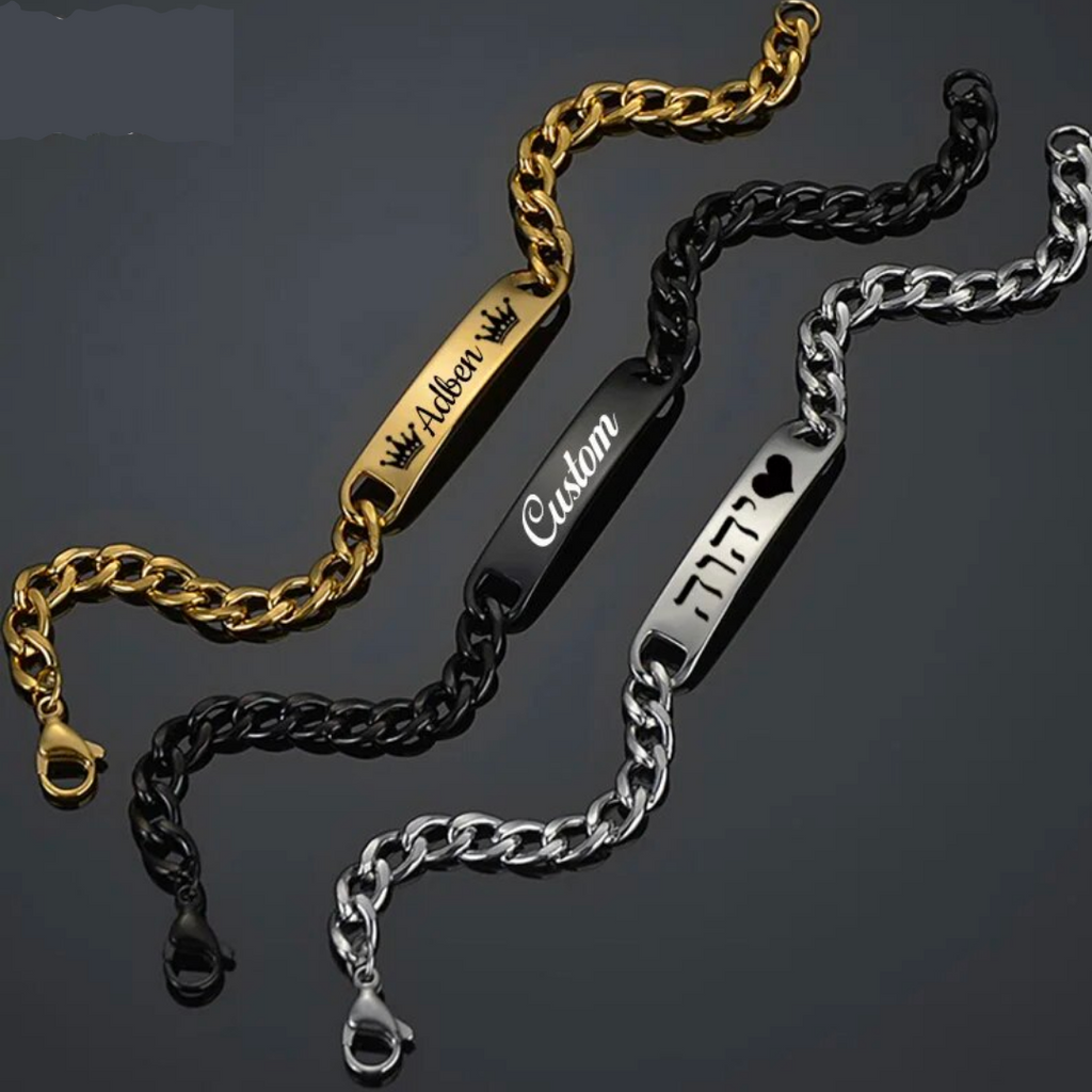 Personalised Chain Bracelet
