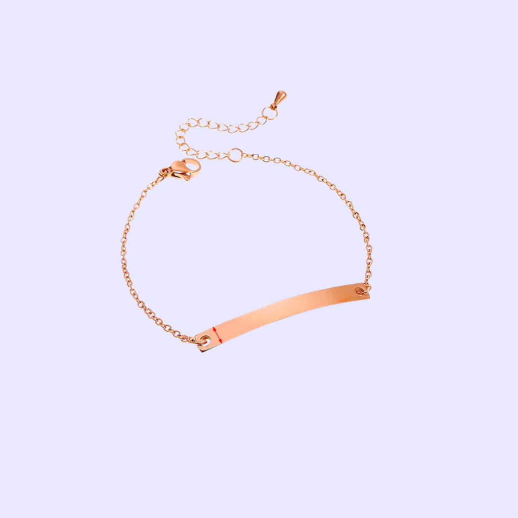 Personalised Chain Bracelet