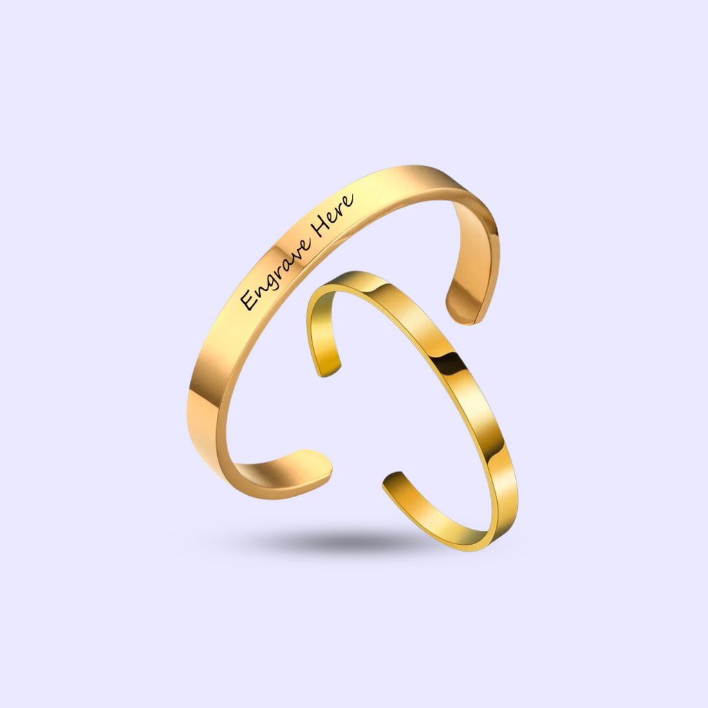 Personalised Handcuff Bracelet