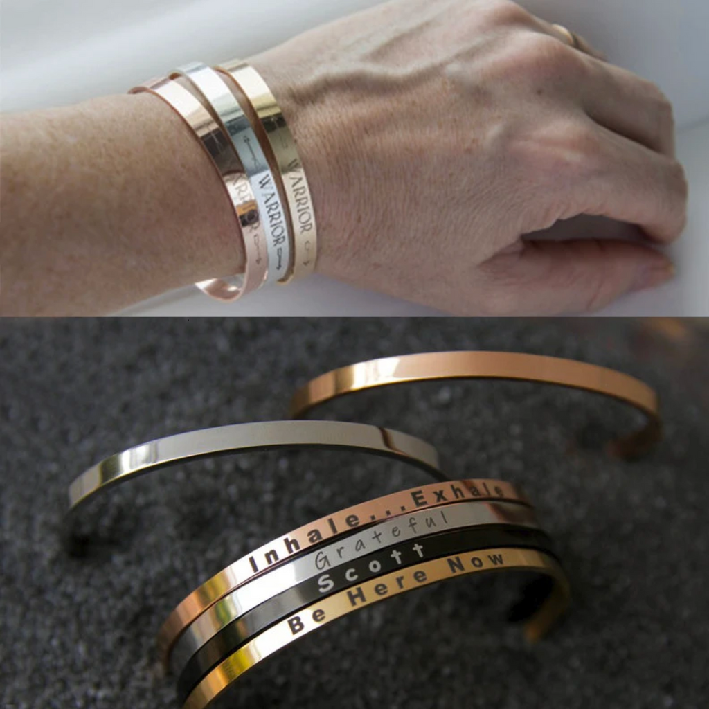Personalised Handcuff Bracelet
