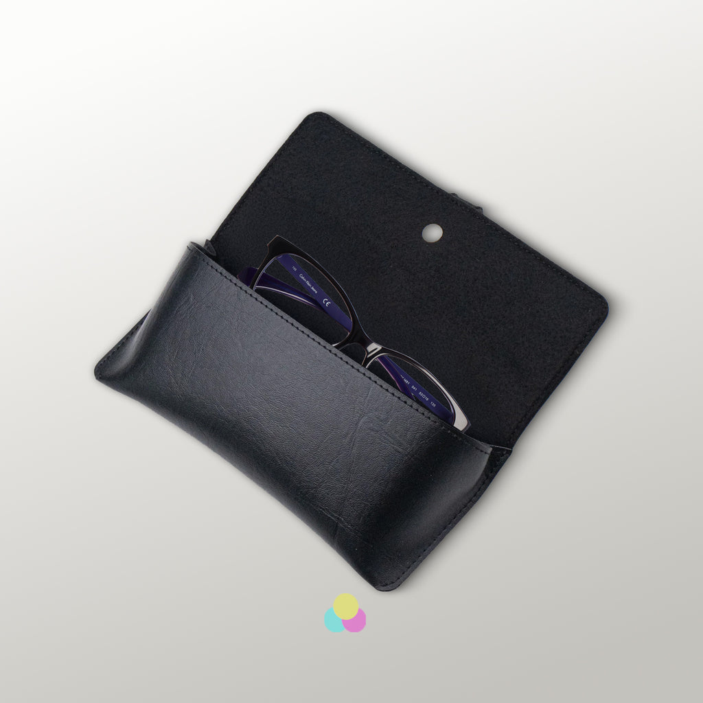 Personalised Leather Goggle Case - Premium Textured Crafted