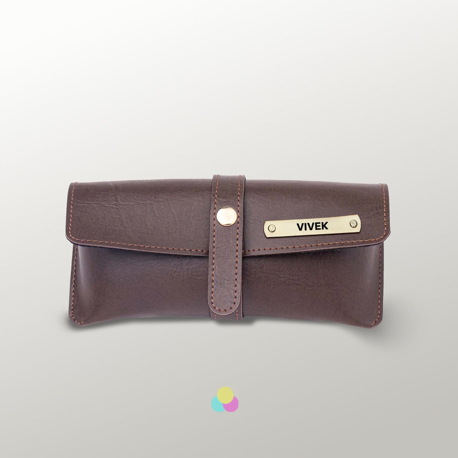 Personalised Leather Goggle Case - Premium Textured Crafted