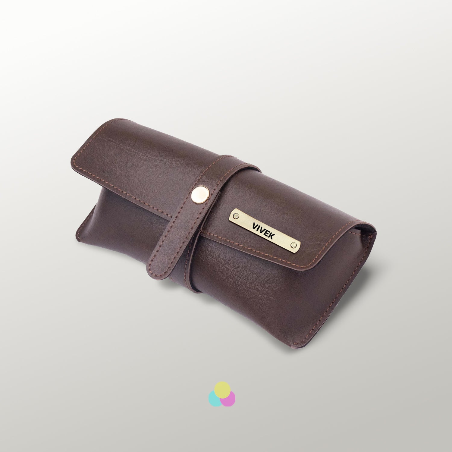 Personalised Leather Goggle Case - Premium Textured Crafted
