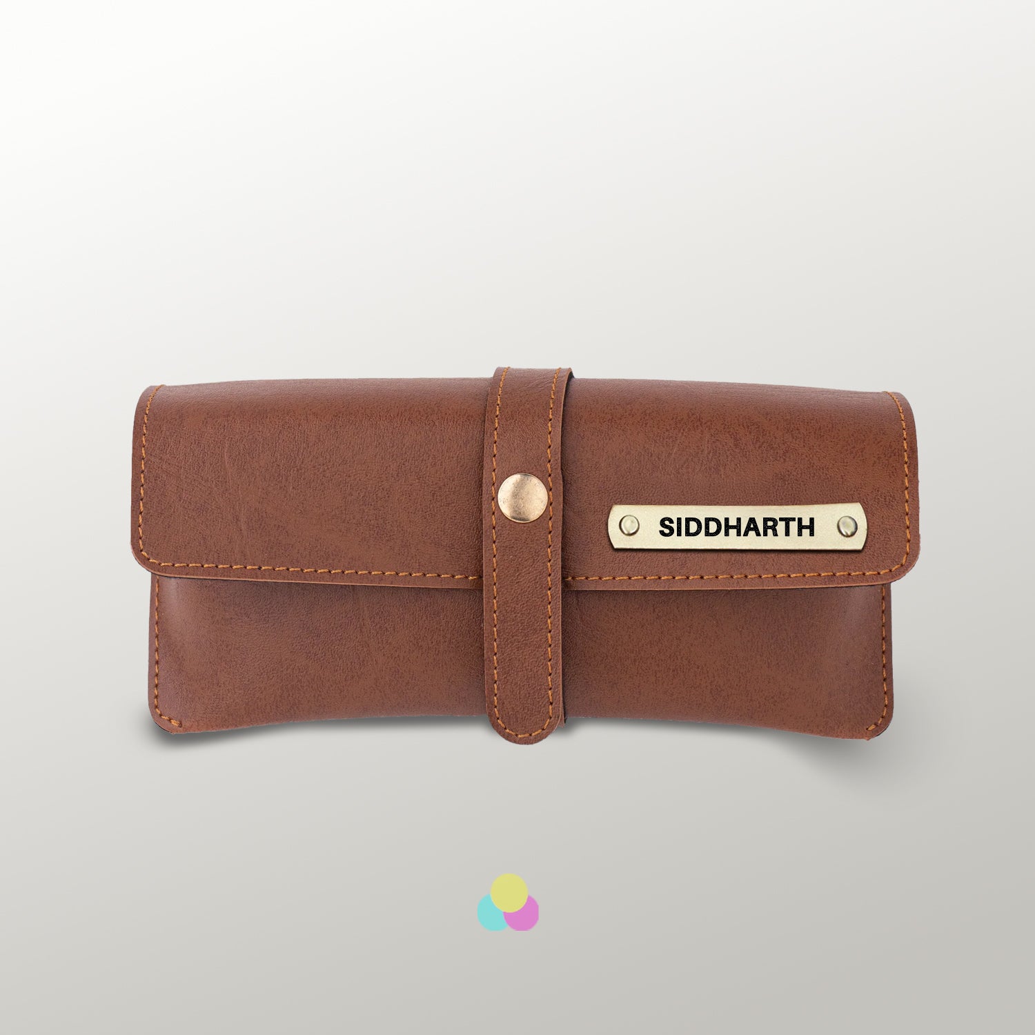 Personalised Leather Goggle Case - Premium Textured Crafted