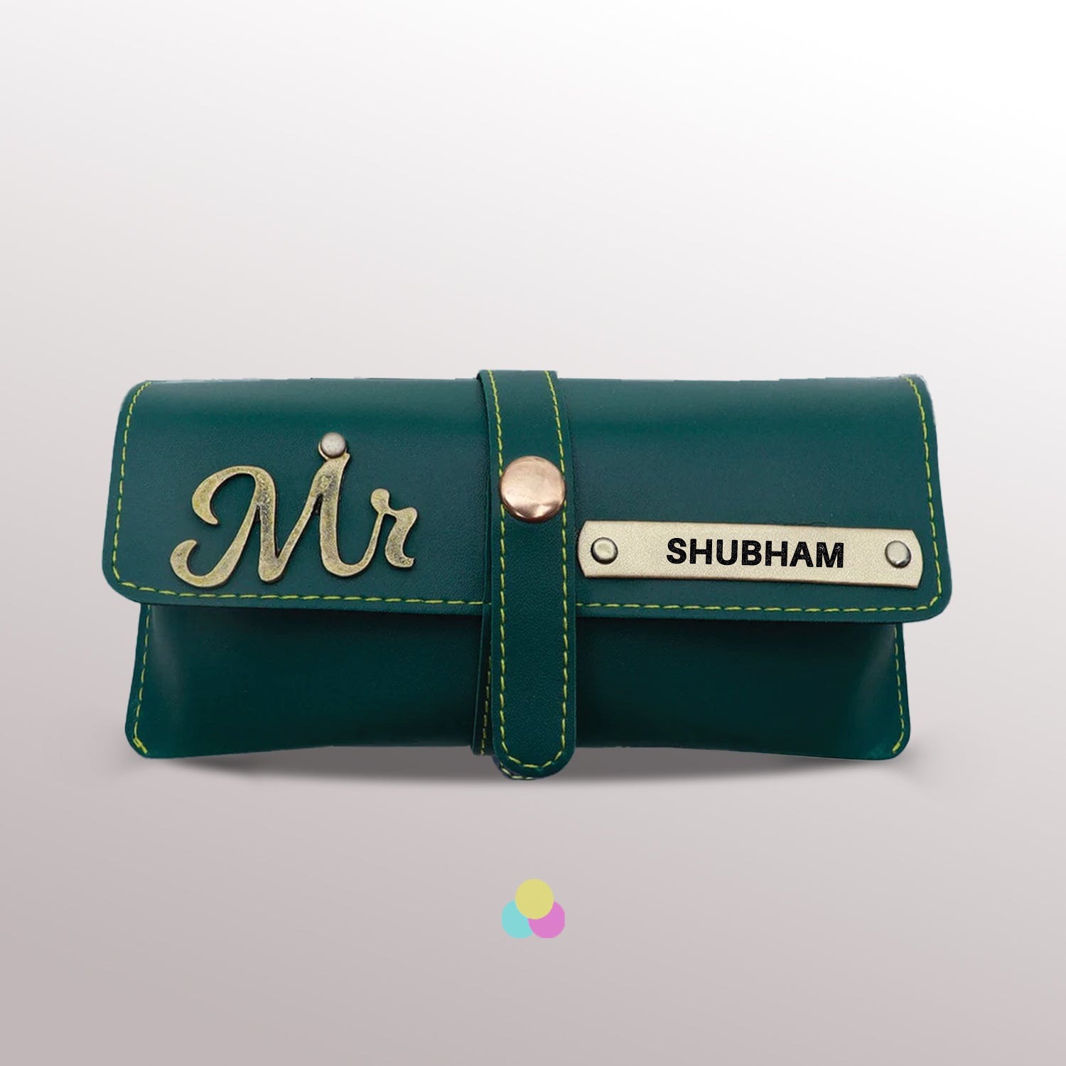 Personalised Leather Goggle Case - Classic Finish