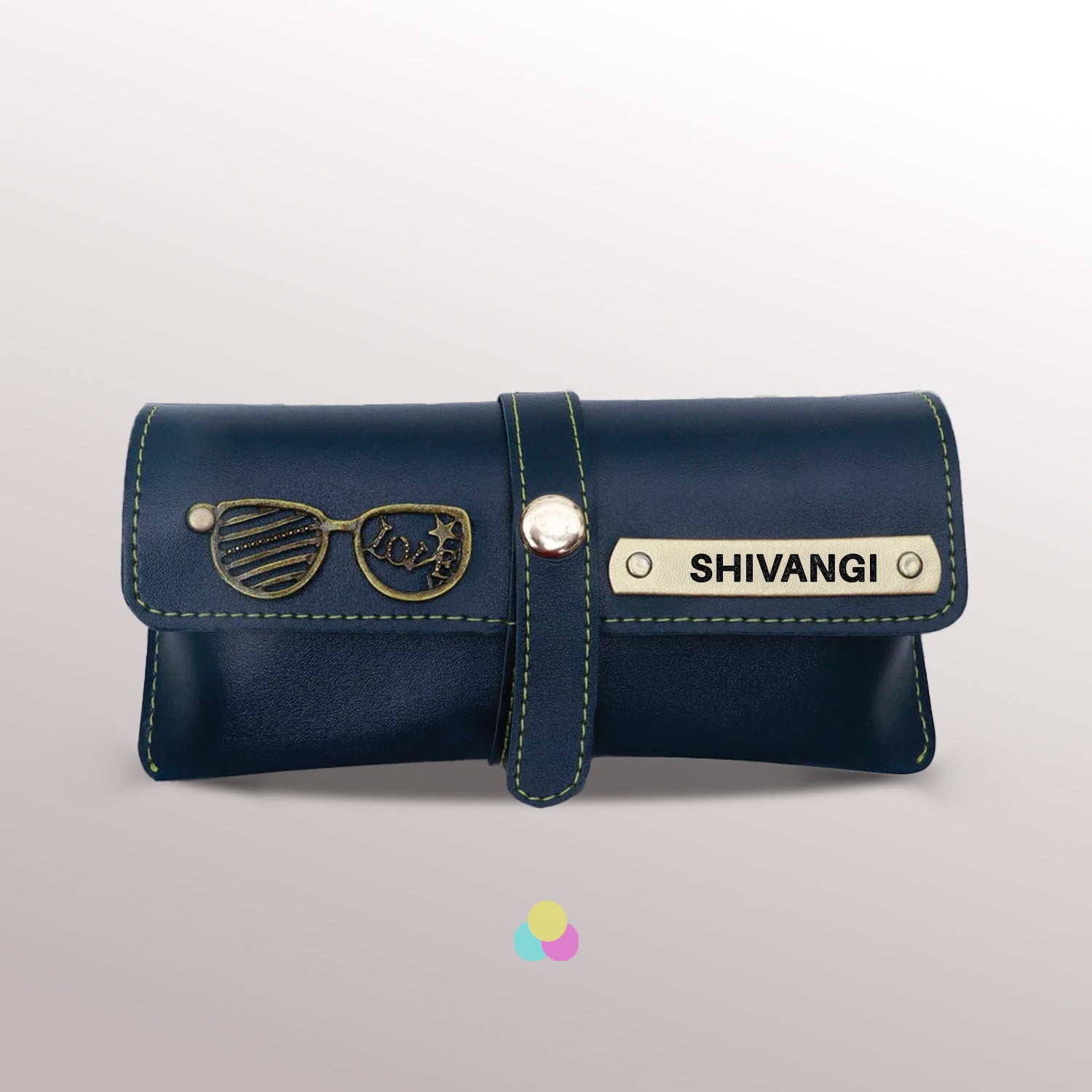Personalised Leather Goggle Case - Classic Finish