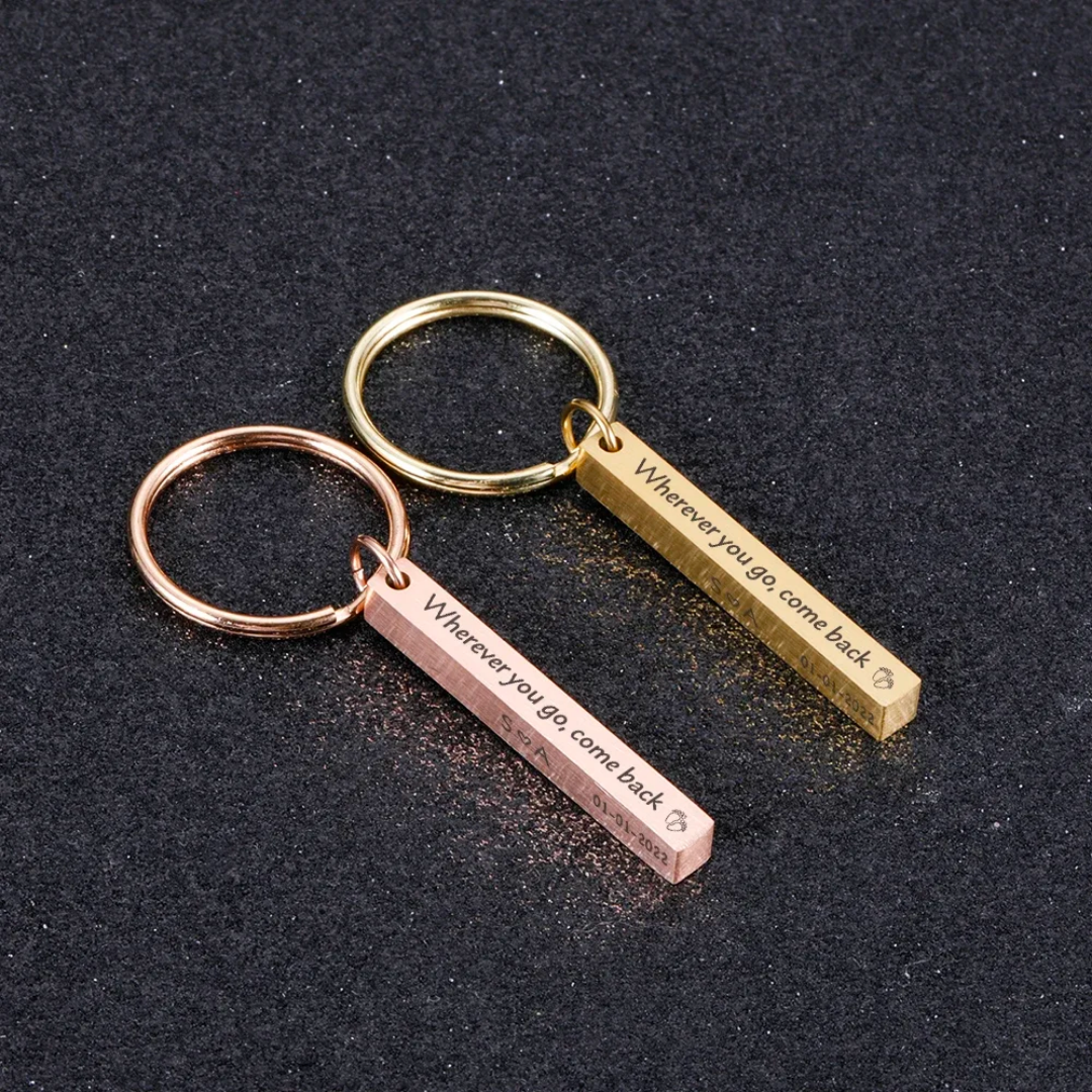 Personalized Pendant Keychain (1 pcs)
