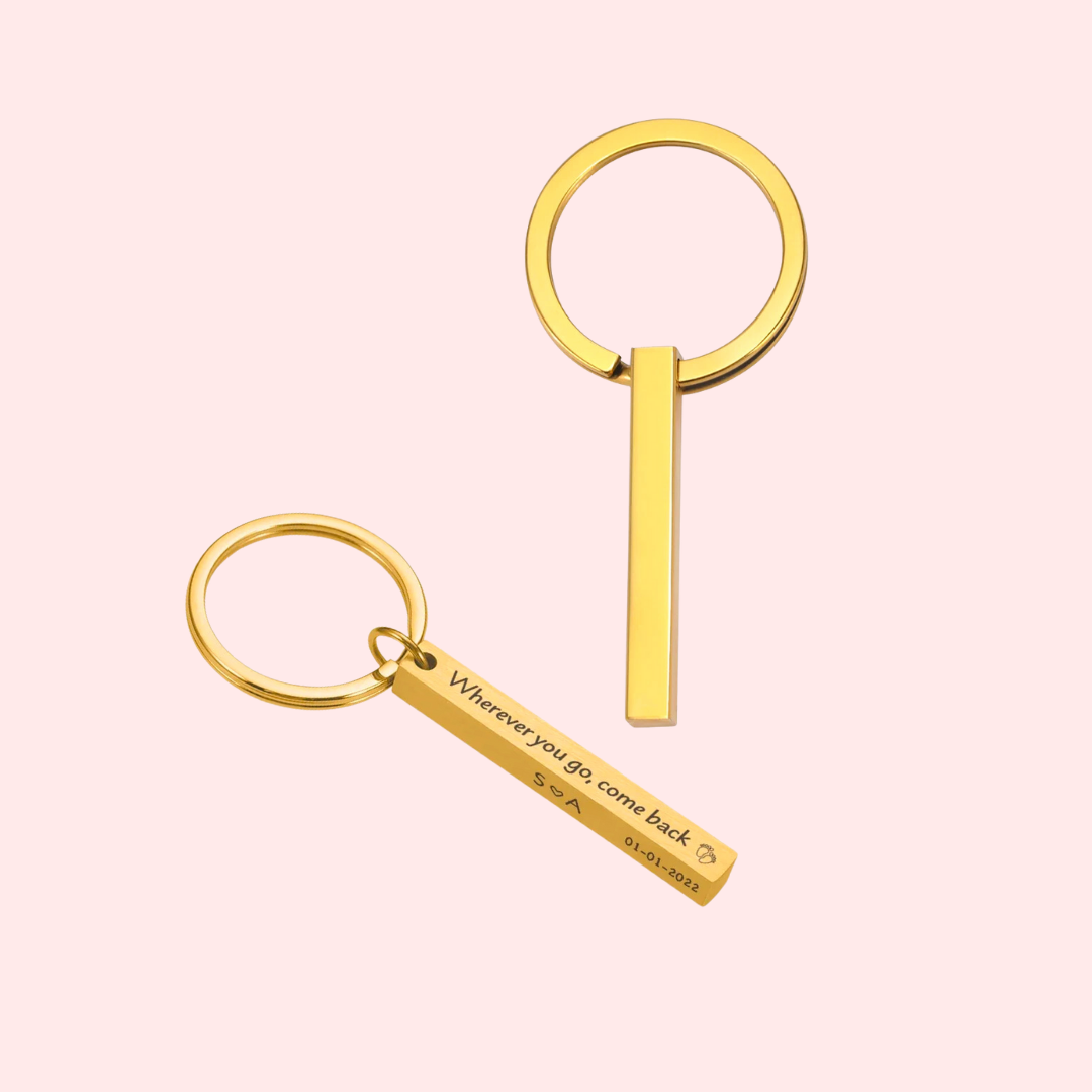 Personalized Pendant Keychain (1 pcs)