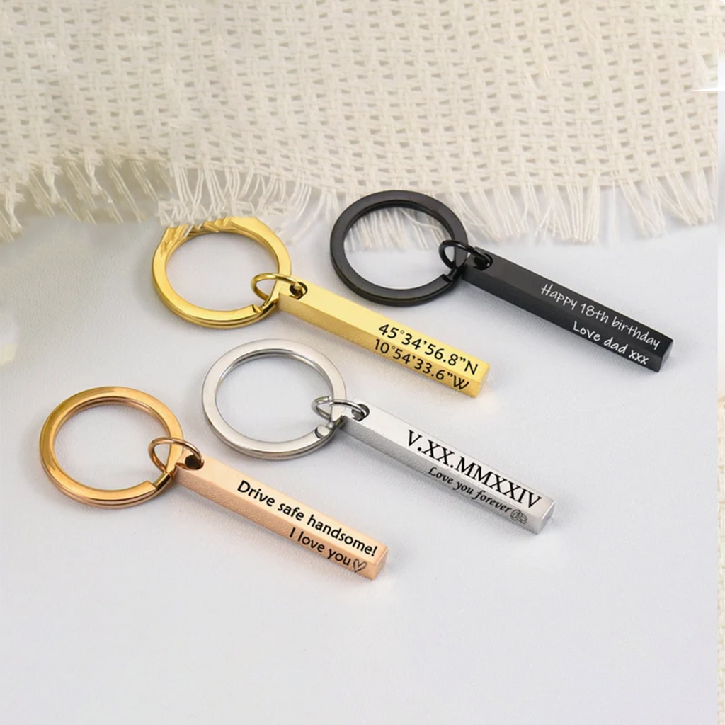 Personalized Pendant Keychain (1 pcs)