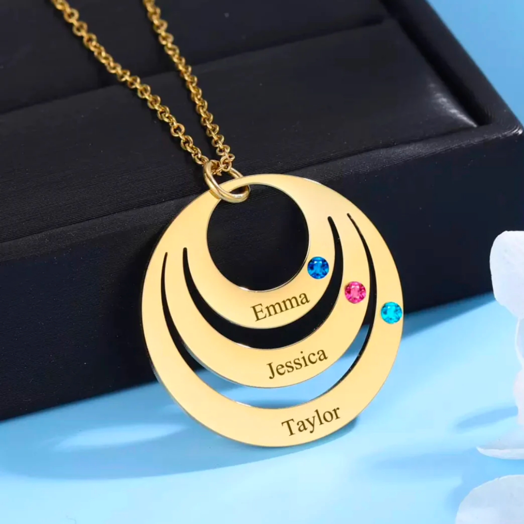 Personalized Birthstone Necklaces