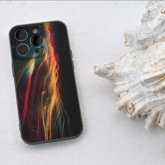 Vibrant Lighting iPhone 15 Pro Customized Printed Phone Cover