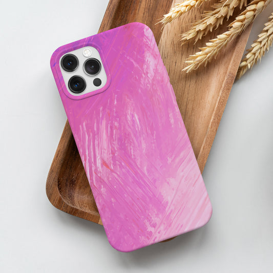 Pink Texture iPhone 11 Pro Customized Printed Phone Cover