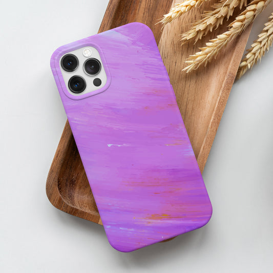 Purple iPhone 11 Pro Customized Printed Phone Cover