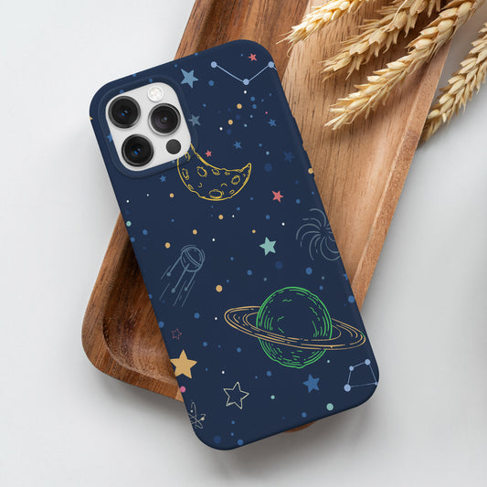 Moon And Star iPhone 11 Pro Customized Printed Phone Cover