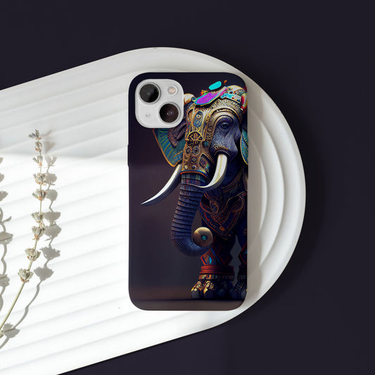 Elegant Elephant  Customized Printed Phone Cover