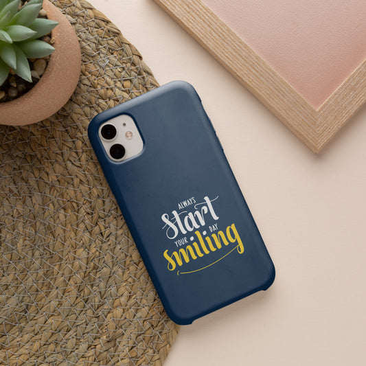 Start Smiling iPhone 11 Customized Printed Phone Cover