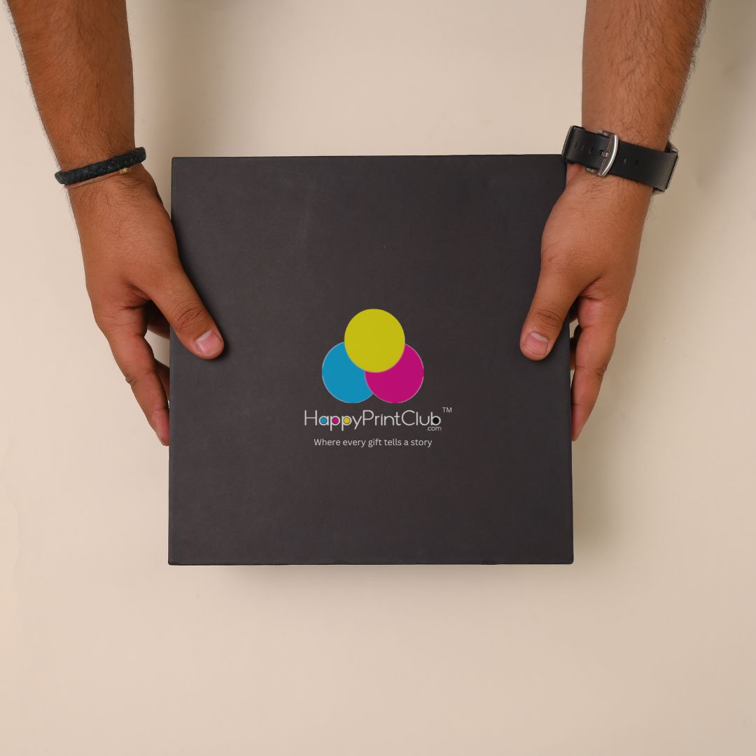 Personalized 4-in-1 Men’s Gift Set Brown – Custom Wallet, Passport Cover, Keychain & Eyewear Case