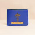 Personalised Men Wallet Royal Blue