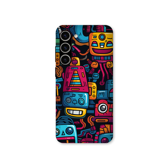 Graffiti Doodle Samsung Galaxy S23 Printed Phone Cover